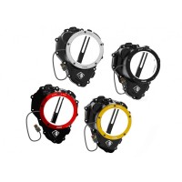 DBK Special Parts (Ducabike) EVO LED Clear Wet Clutch Cover for the Triumph Speed Triple 1200 RR / RS (2021+) DBK Special Parts (Ducabike) EVO LED Clear Wet Clutch Cover for the Triumph Speed Triple 1200 RR / RS (2021+)